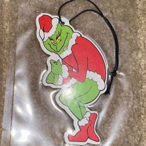 Grinch Holiday Ornament Set - Red and Green, NEW